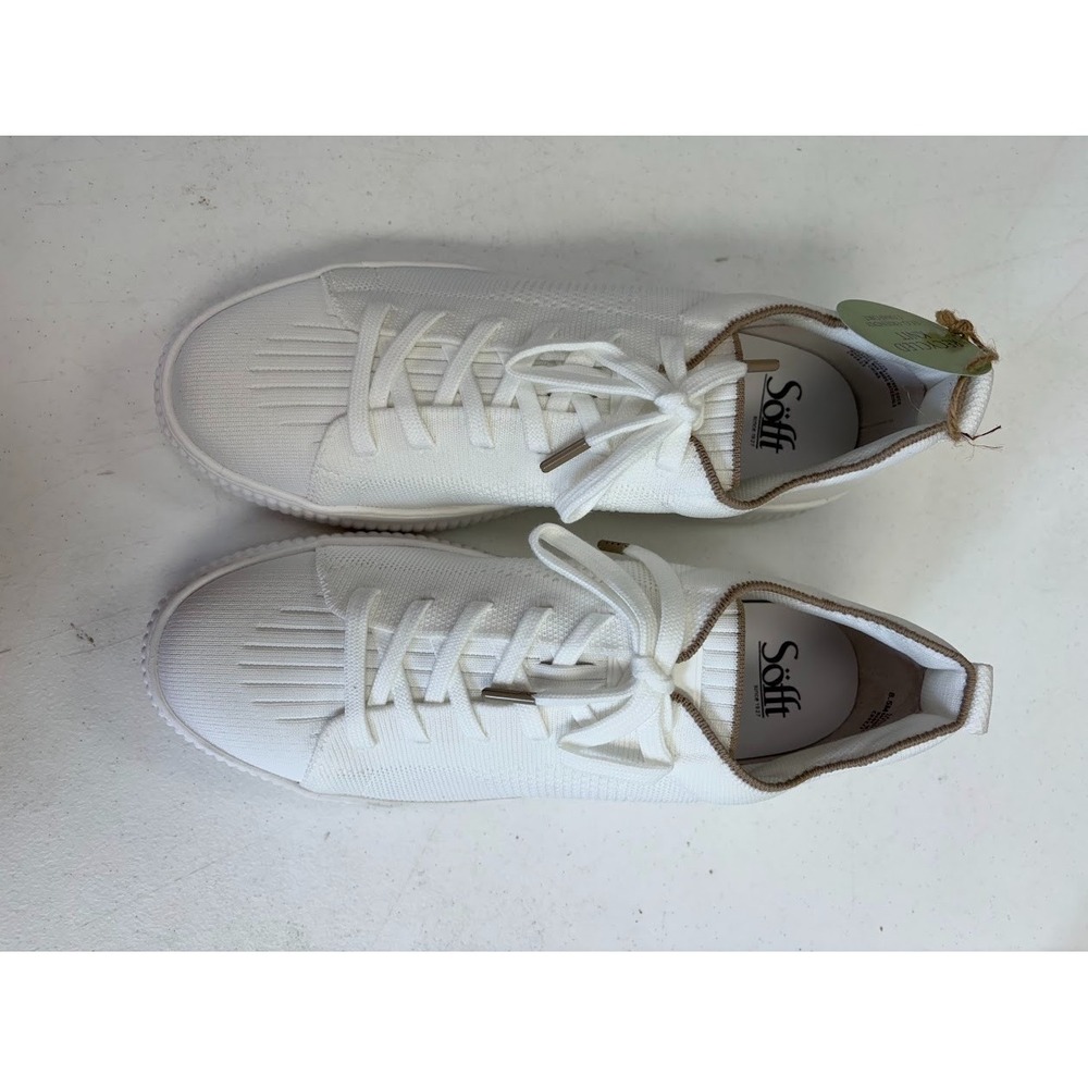 Sofft Women's Faro Sneaker, White, Women Size 9.5  NEW